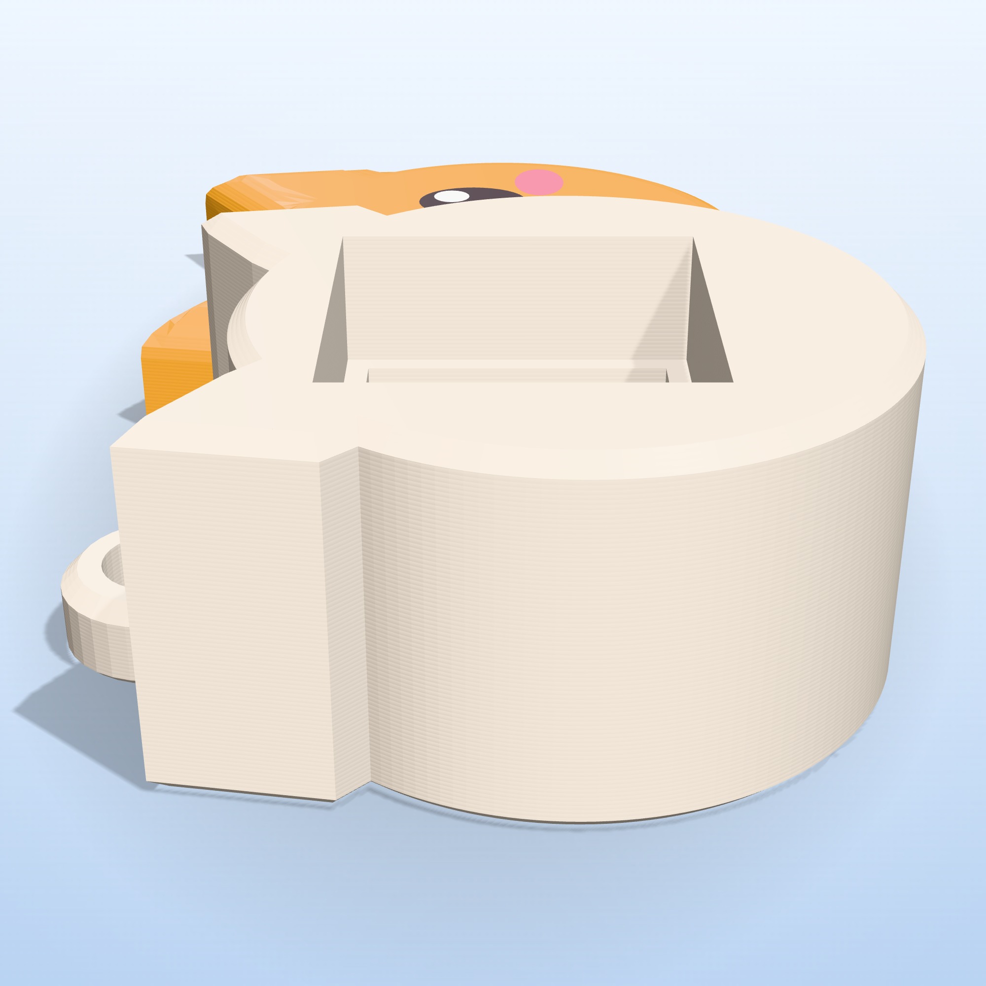 フィジェットクリッカー キーホルダー — 3Dプリント | CuttersTechストア